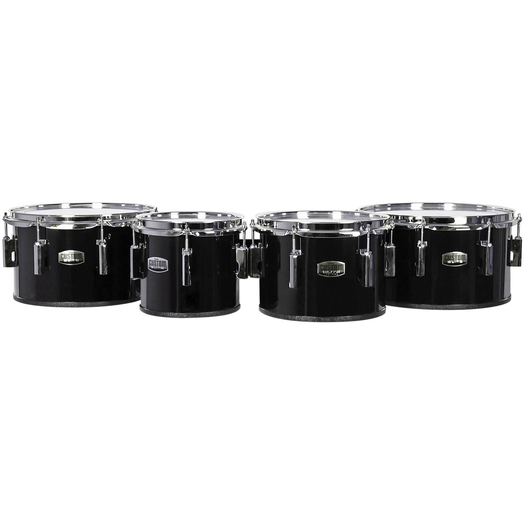 [MT-S6802R1595] Dynasty 6-8-10-12" Marching Tenors w/ Chrome in Black