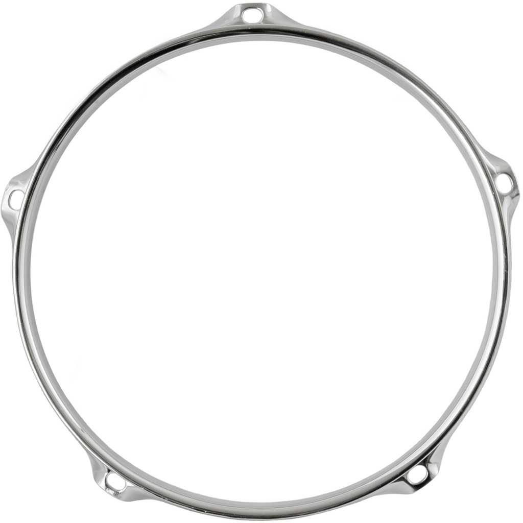 [P300-0004] Dynasty 8" 2.3mm 5-Hole Hoop in Chrome