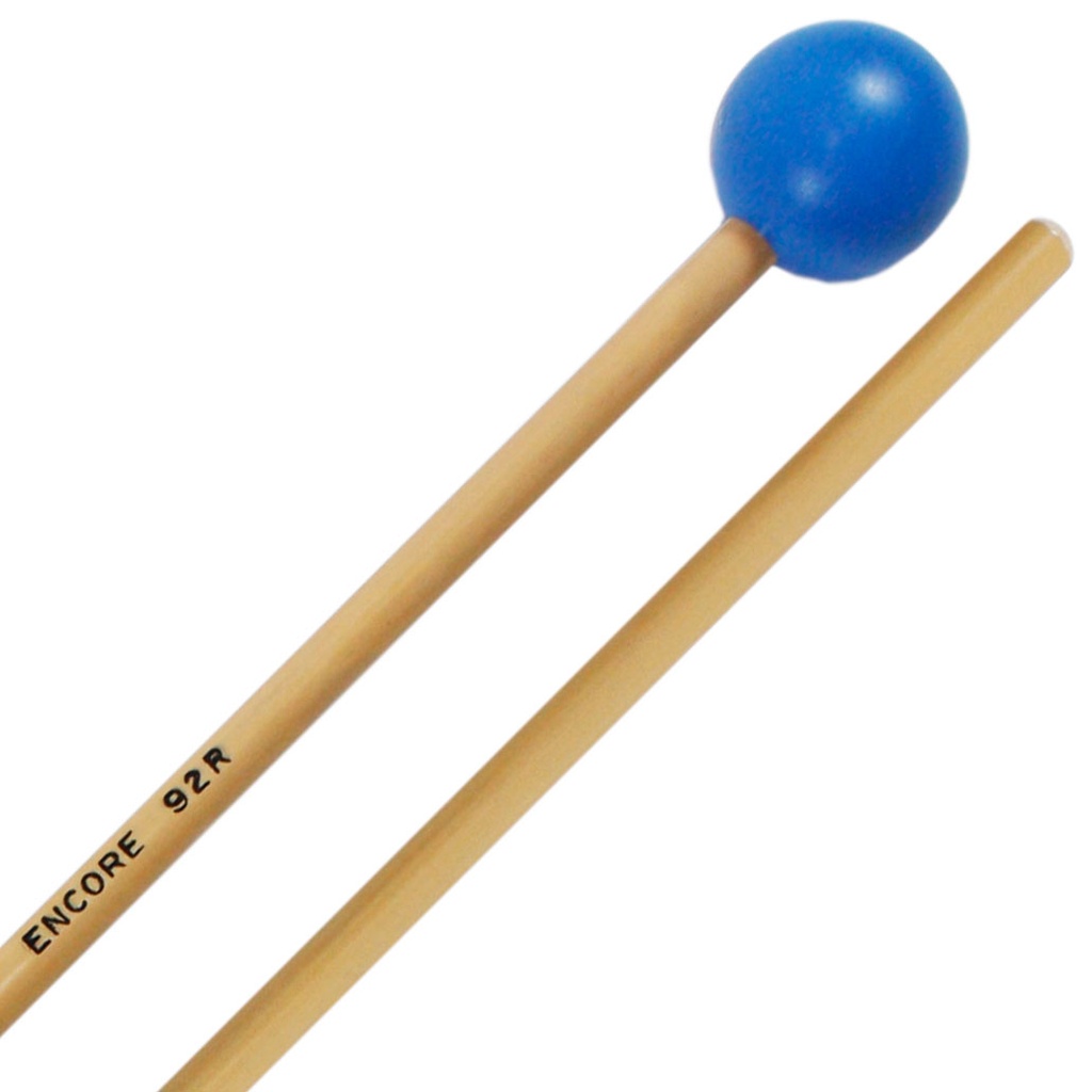 [92R] Encore Mallets Blue Poly Unwound Xylophone Rattan