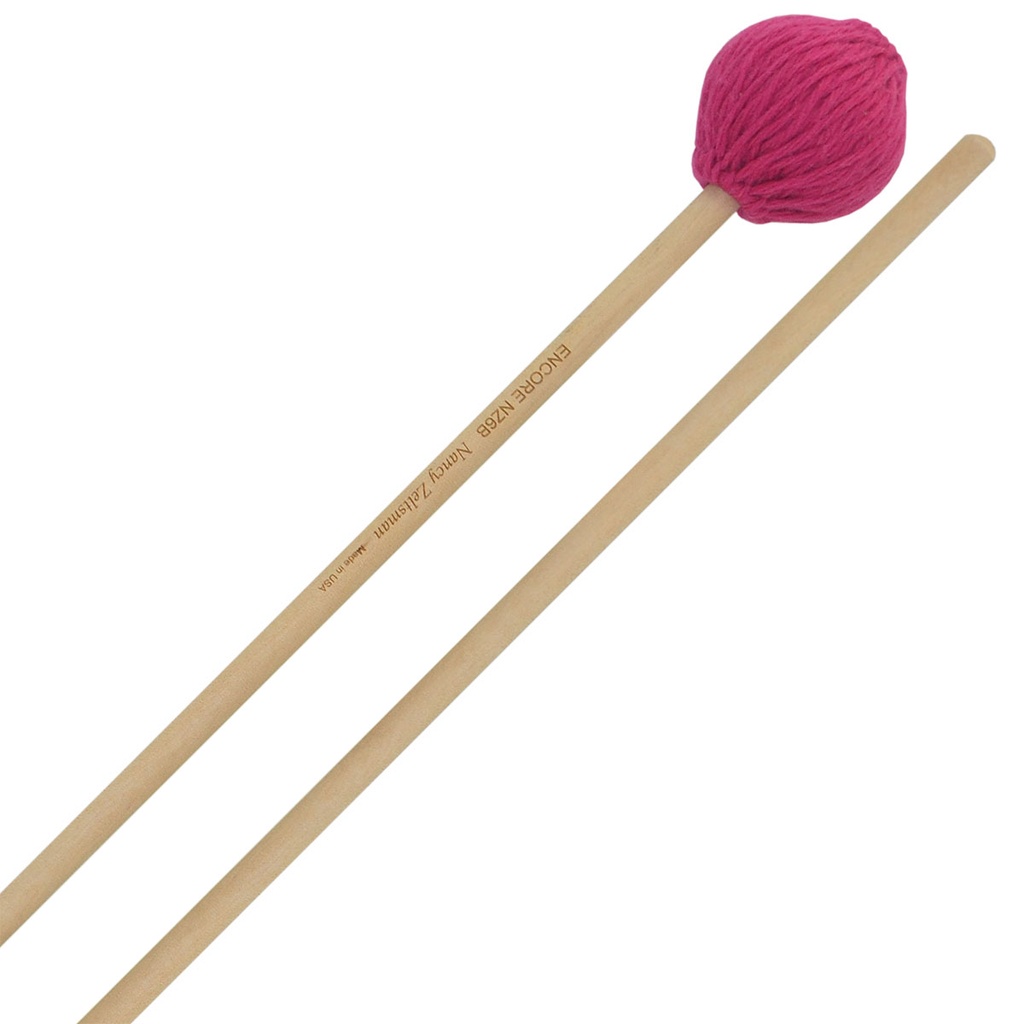 [NZ6B] Encore Mallets Fuschia Articulate Bass Nancy Zeltsman Birch