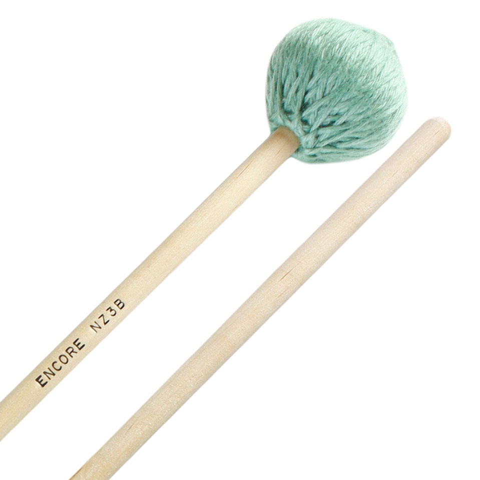 [NZ3B] Encore Mallets Light Green Medium Hard Nancy Zeltsman Birch