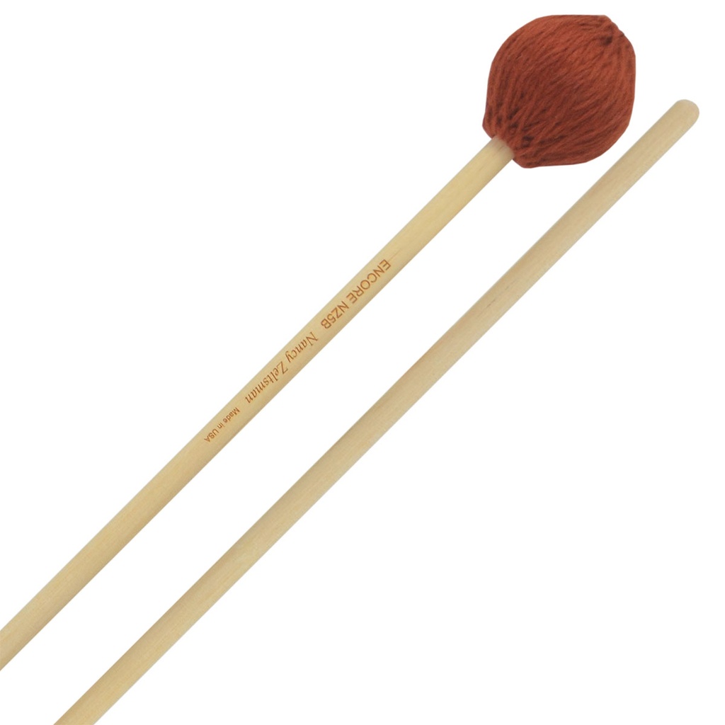 [NZ5B] Encore Mallets Tobacco Medium Soft Nancy Zeltsman Birch