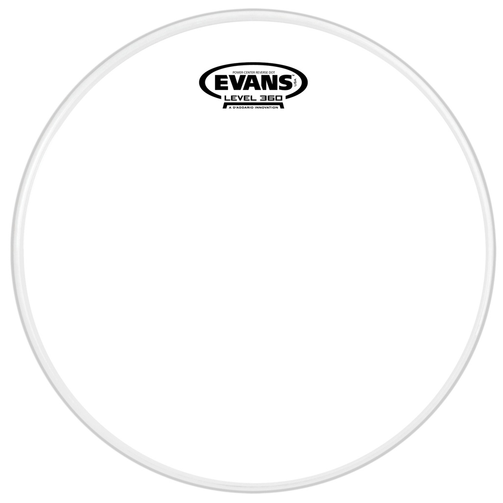 [B10G1RD] Evans 10" Power Center Reverse Dot Snare Top Head