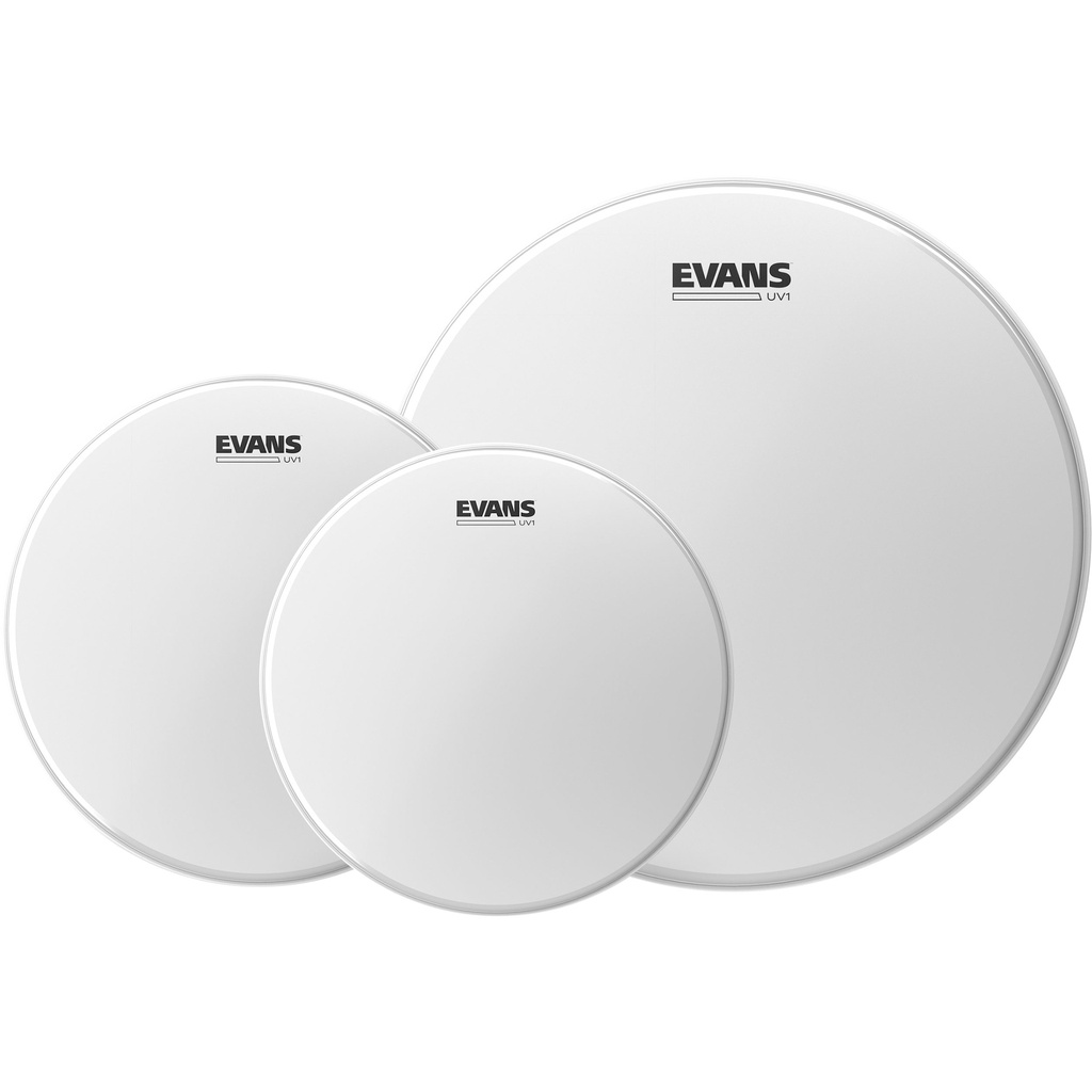 [ETP-UV1-R] Evans 10"/12"/16" UV1 Coated Rock Tom Head Pack