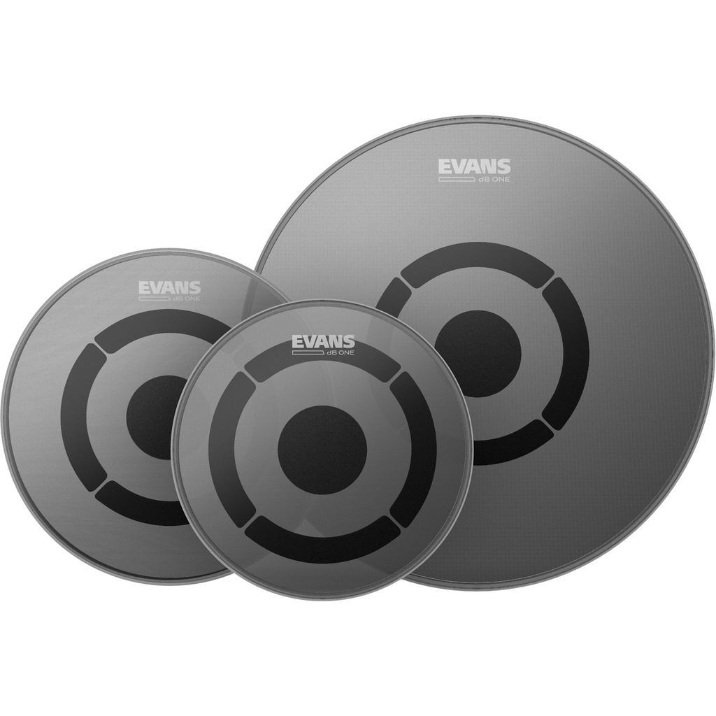 [ETP-DB1-R] Evans 10/12/16" dB One Rock Tom Head Pack