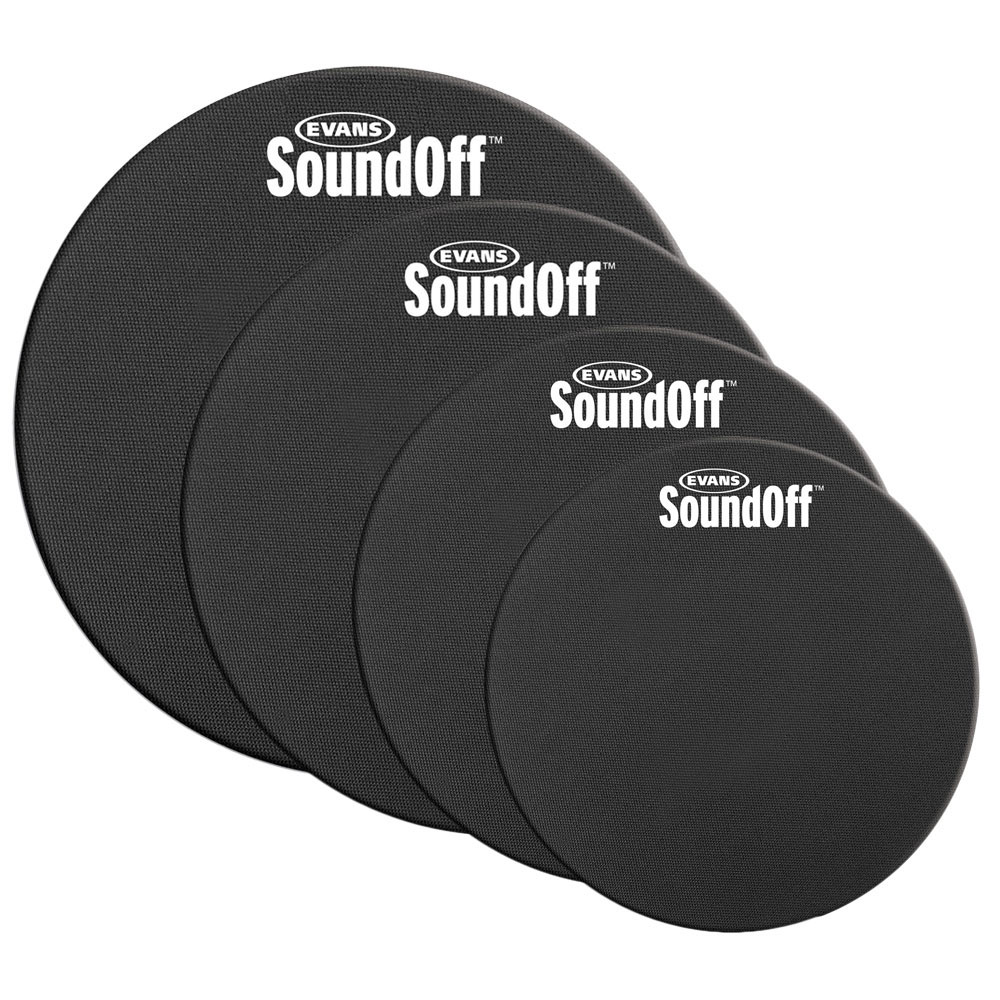 [SO-2346] Evans 12-13-14-16" SoundOff Drum Mute Pack