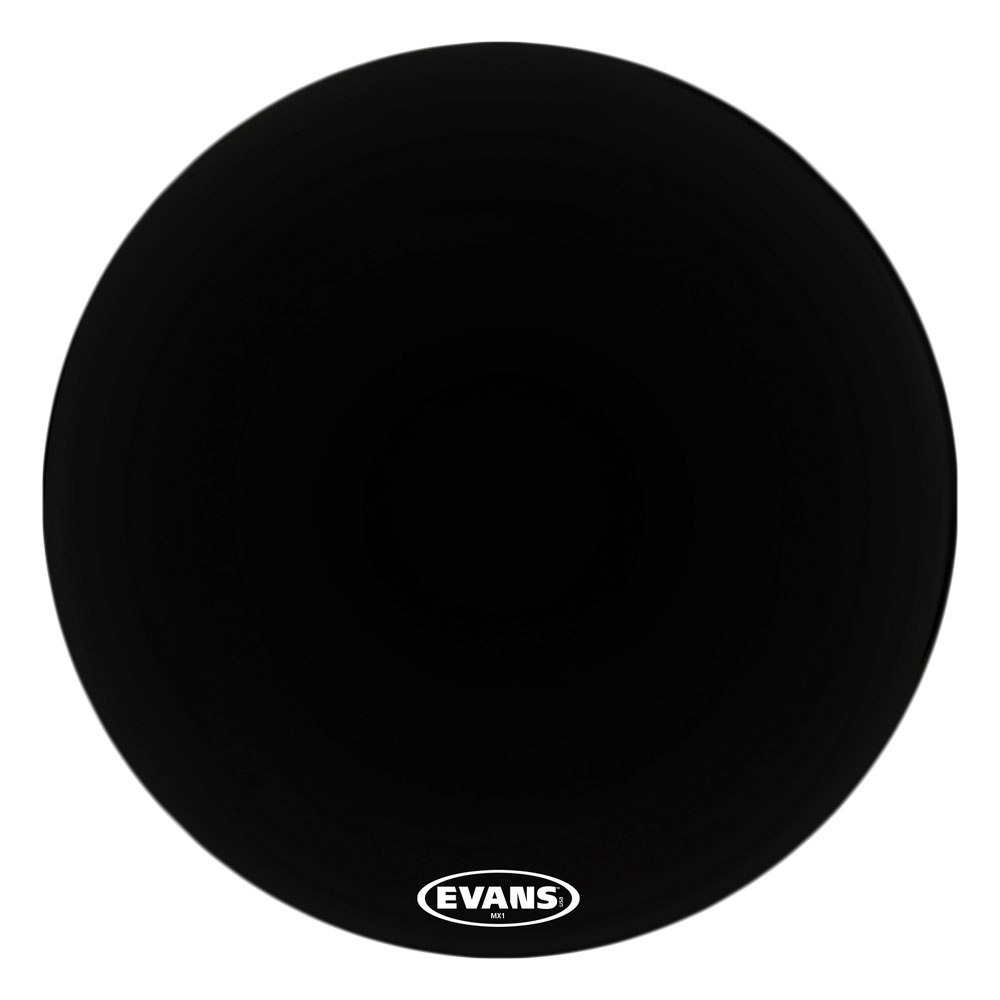 [BD14MX1B] Evans 14" MX1 Black Marching Bass Head