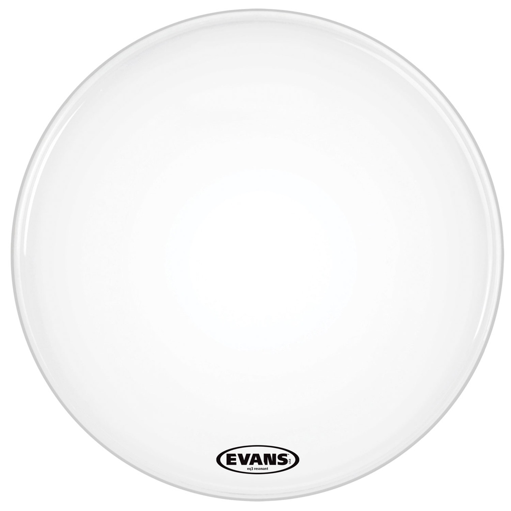 [BD16RSW-NP] Evans 16" EQ3 Resonant Smooth White Bass Head without Port