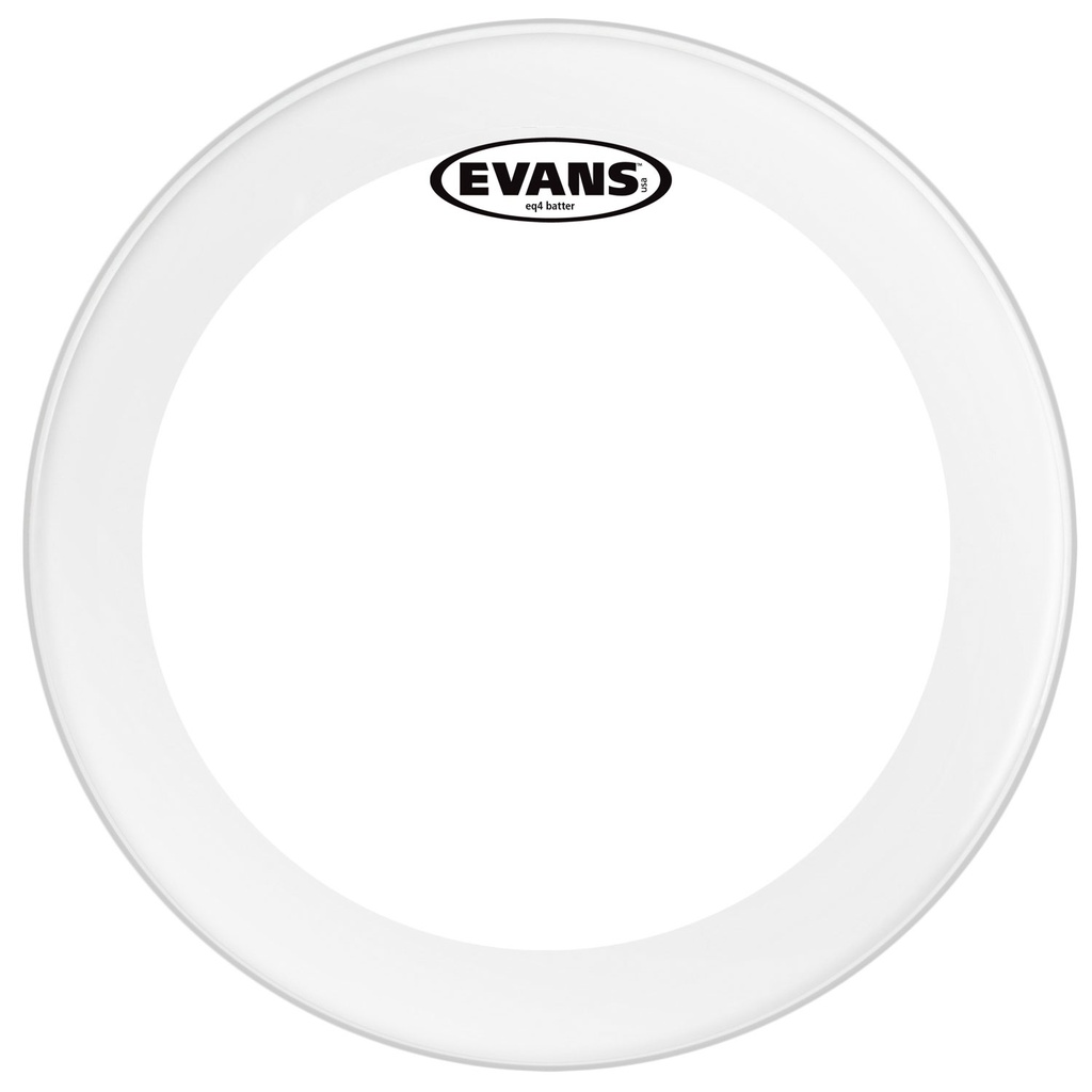 [TT16GB4] Evans 16" EQ4 Clear Tom Head