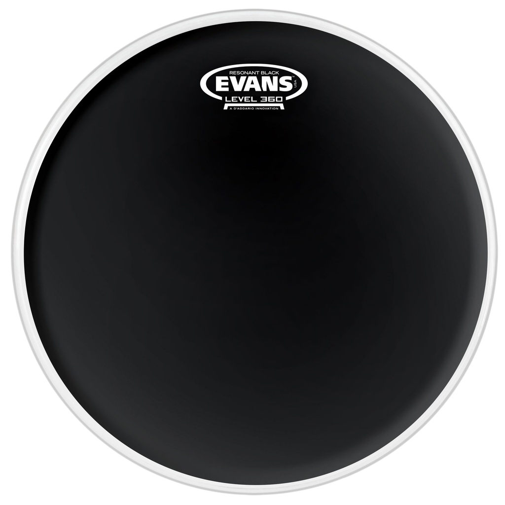 Evans 18" Resonant Black Head
