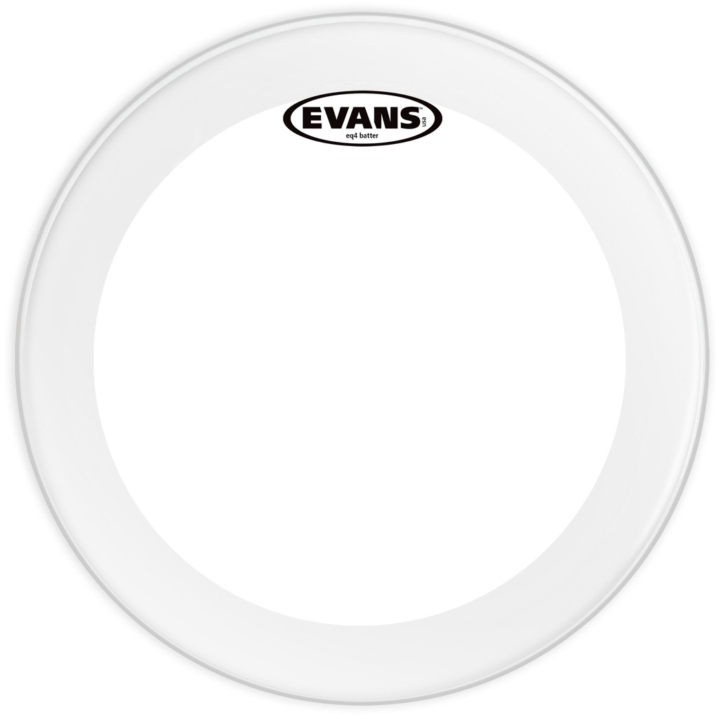Evans 20" EQ4 Frosted Bass Head