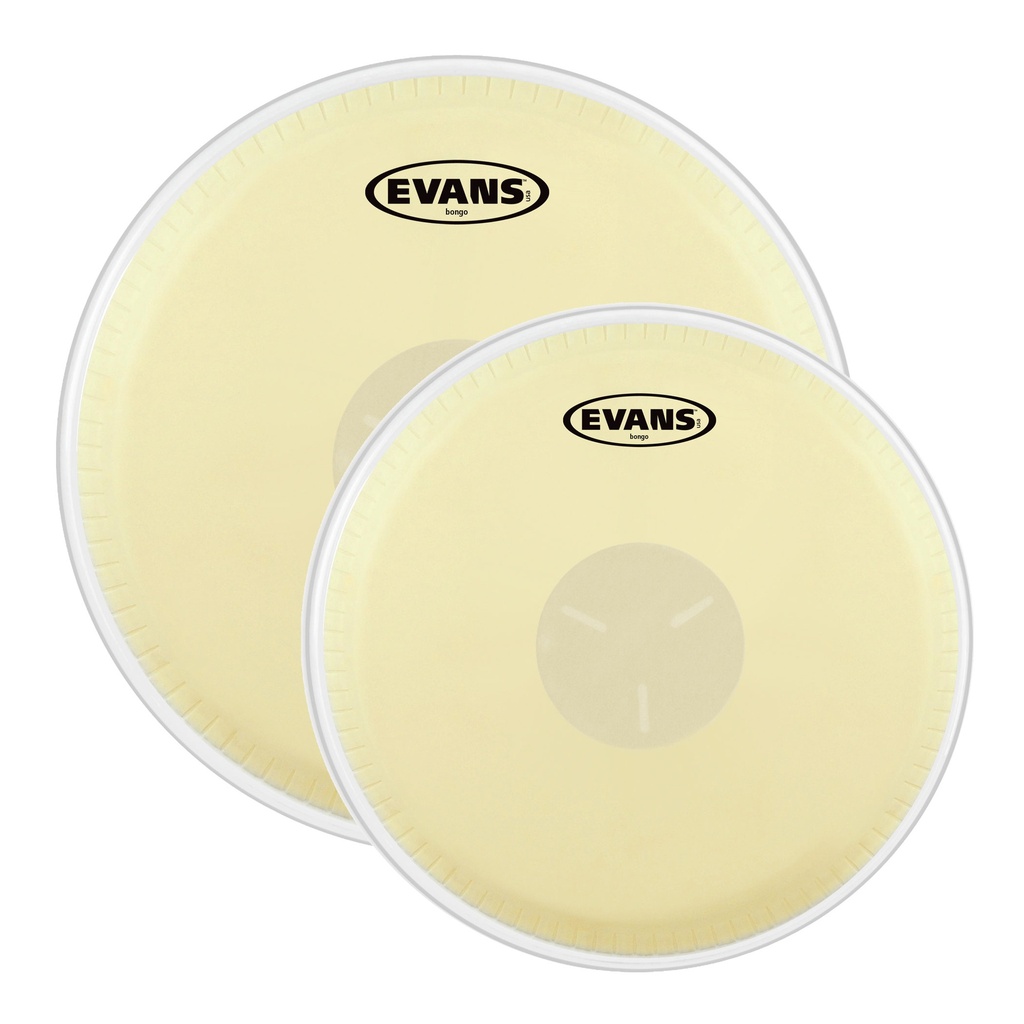 [EB0709] Evans 7.25" & 8-5/8" Tri-Center Bongo Head Pack