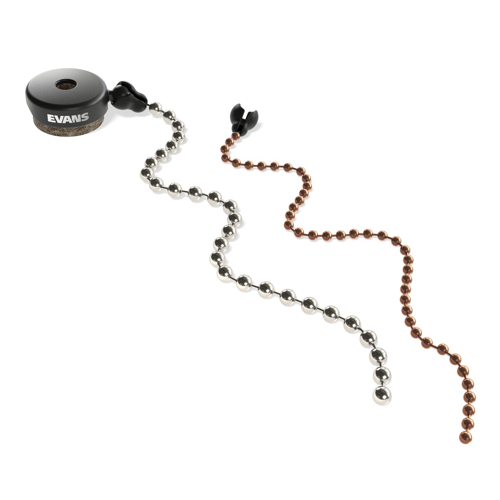 [EVCYMSZ1] EVANS Cymbal Sizzler Two Chain pack