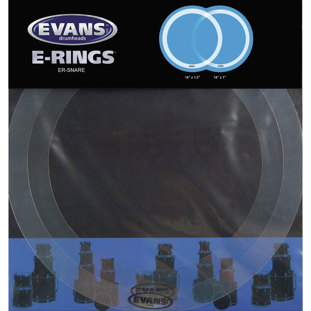 [ER-SNARE] Evans E-Ring Snare Pack