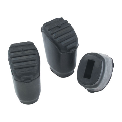 [SC-PC07] Gibraltar Rubber Feet for Double-Braced Legs 3 Pk