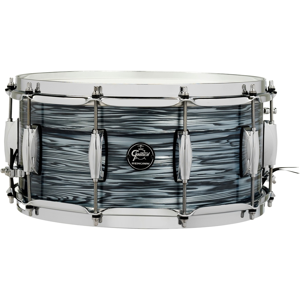 [RN2-6514S-SOP] Gretsch 14" x 6.5" Renown Snare Drum in Silver Oyster Pearl RN2-6514S-SOP