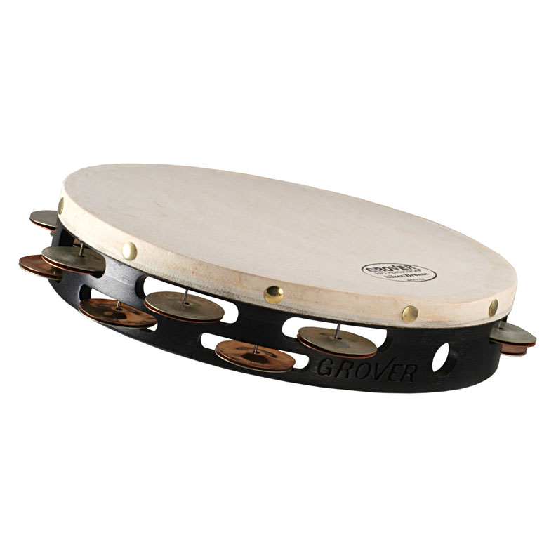 [T2/GsPh] Grover Pro 10" Double Silver/Bronze Tambourine