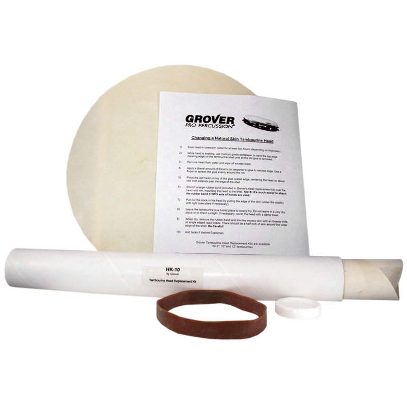 [HK-10] Grover Pro 10" Tambourine Head Kit