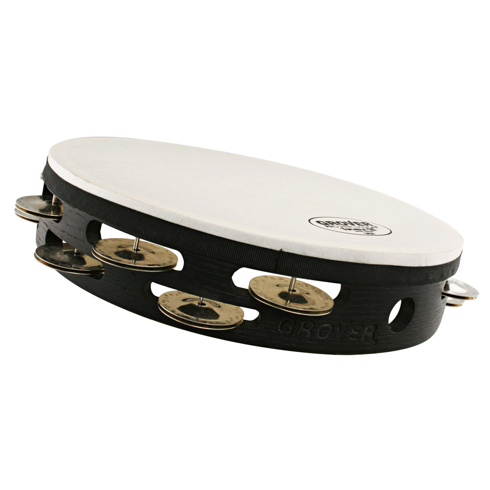 [T2/GS-T] Grover Pro 10" Tunable Tambourine with Case and Key
