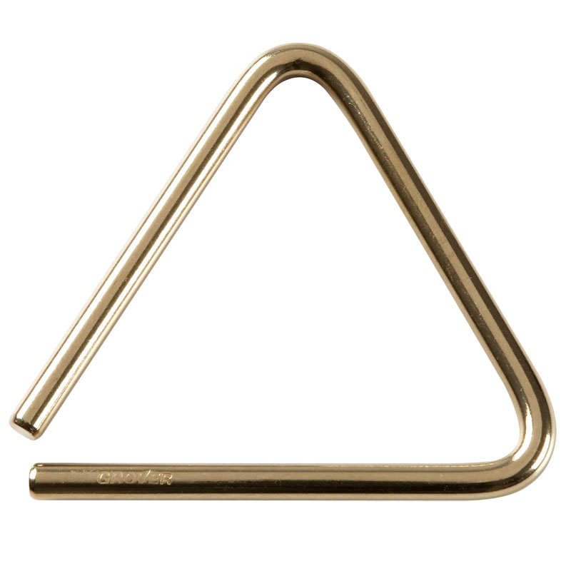 [TR-B-6] Grover Pro 6" Bronze Concert Triangle
