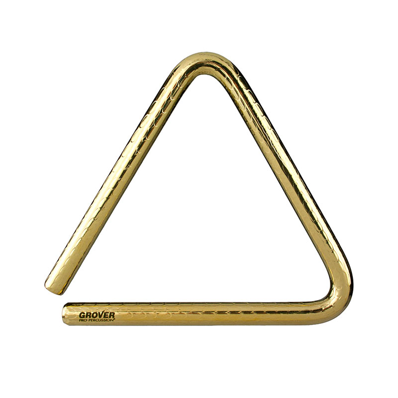 [TR-BPH-7] Grover Pro 7" Bronze Pro Hammered Triangle