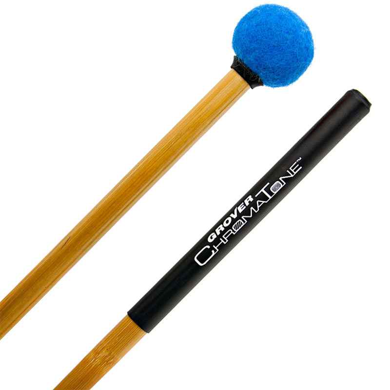 [TMB-C12] Grover Pro ChromaTone II Legato Timpani Mallets (Sapphire Blue)