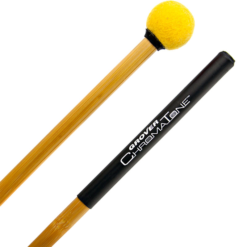 [TMB-C14] Grover Pro ChromaTone II Lite General Timpani Mallets (Citrine Yellow)