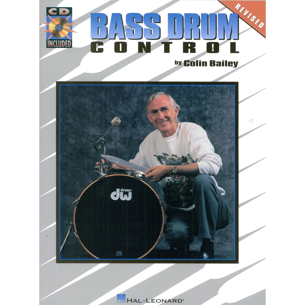 [HL06620020] Hal Leonard Bass Drum Control by Colin Bailey