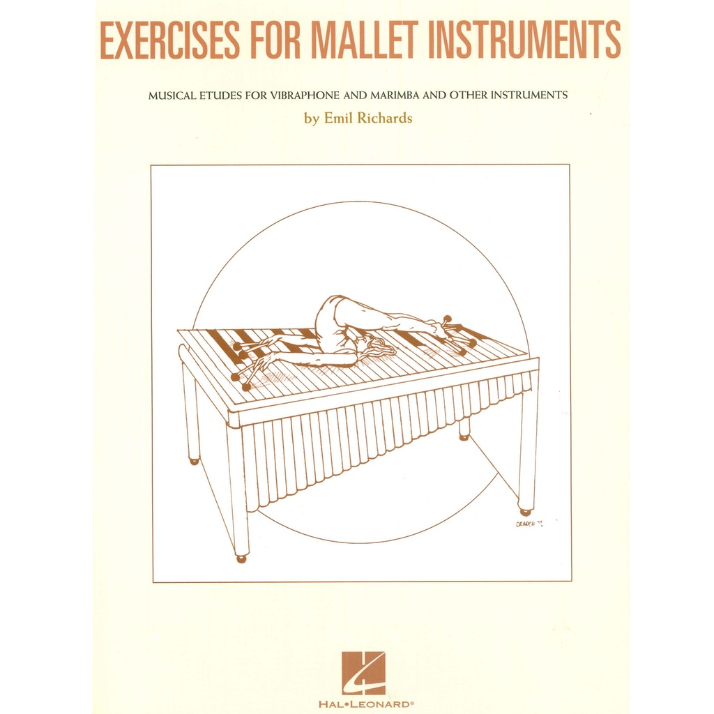[6620132] Hal Leonard Exercises for Mallet Instruments by Emil Richards