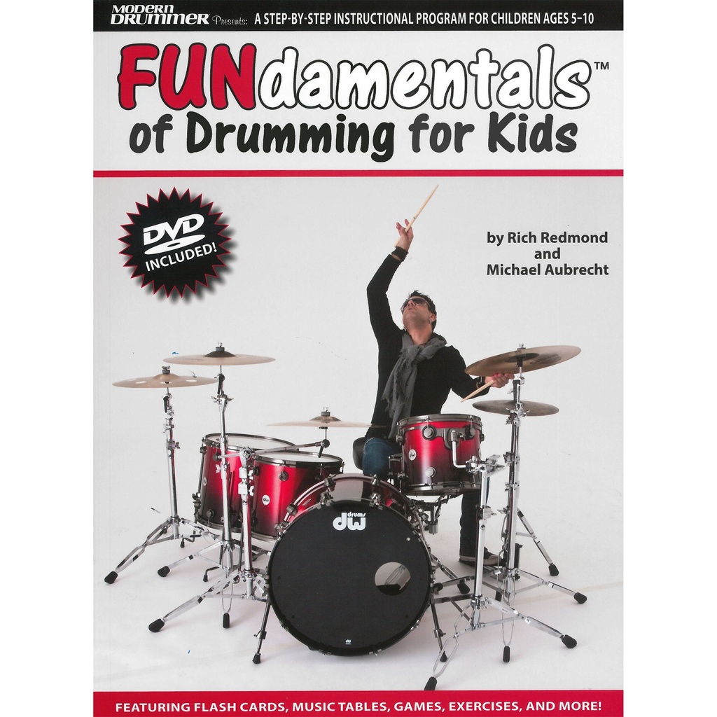 [131161] Hal Leonard Fundamentals of Drumming for Kids - Redmond/Aubrecht