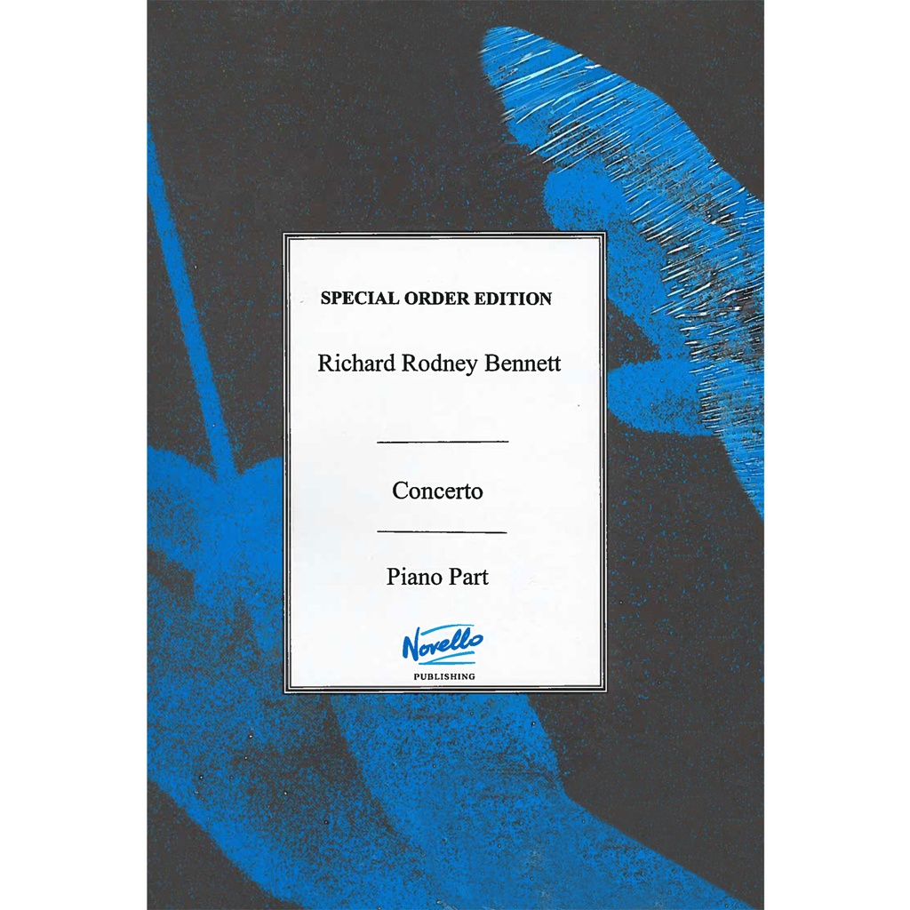 [14007495] Hal Leonard Percussion Concerto (Piano Red.) by Richard Rodney Bennett