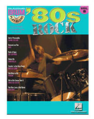 [699832] Hal Leonard Playalong Volume 8 80's Rock by Playalong