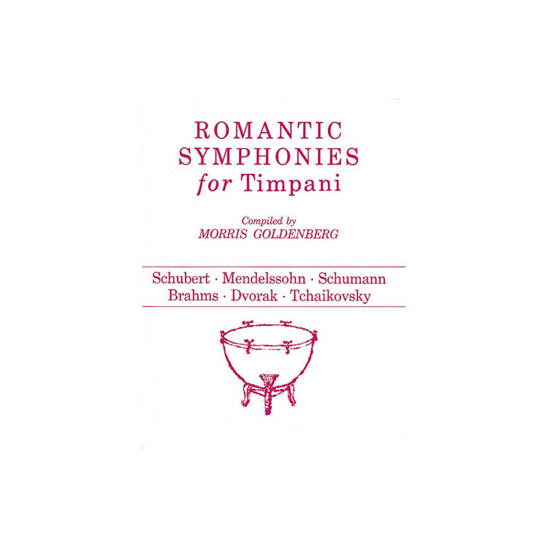 [347782] Hal Leonard Romantic Symphonies for Timpani by Goldenberg