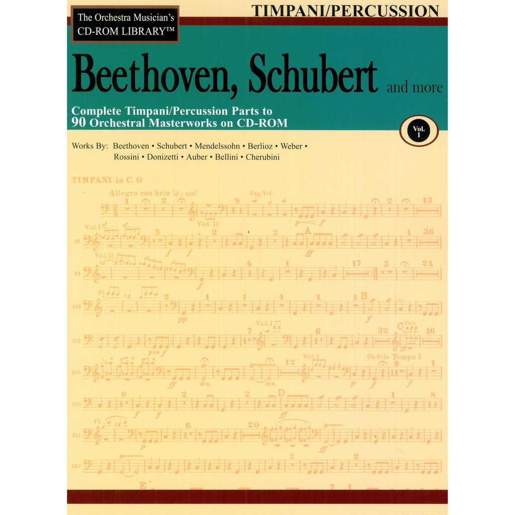 [220077] Hal Leonard The Orchestra Musician's Library v.1 - Beethoven and Shubert