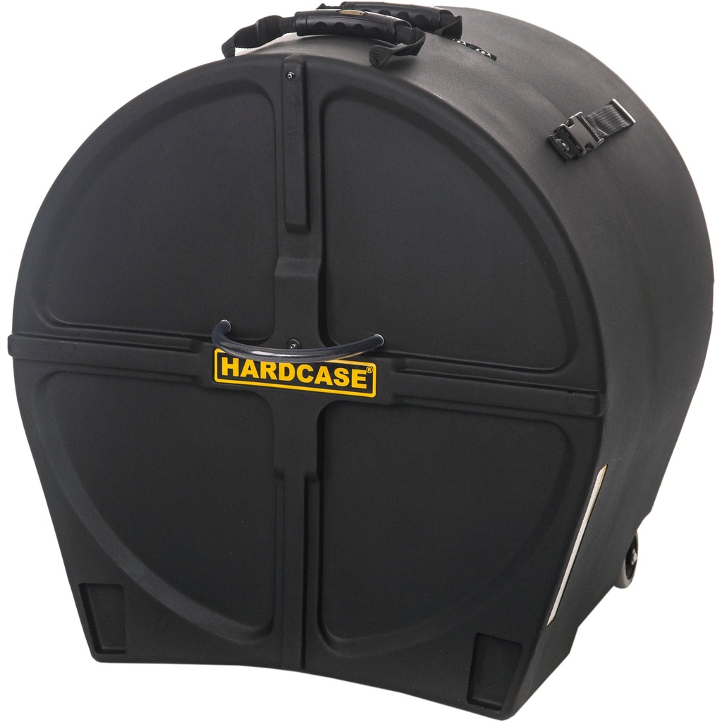 [HN20B] Hardcase 20" (Diameter) x 16-to-20" (Deep) Bass Drum Case with Wheels