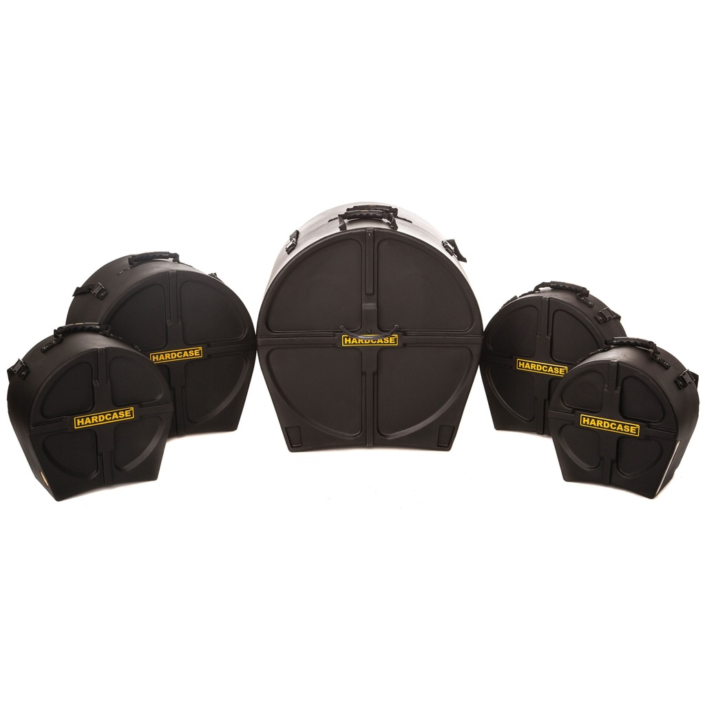 [HSTANDARD] Hardcase Standard Drum Set Case Bundle (22B 12/13/16T 14S)