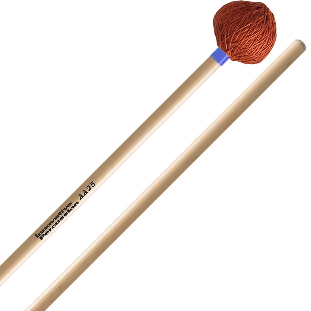 Innovative Percussion AA25 Rattan Series Medium Marimba/Vibraphone Mallets