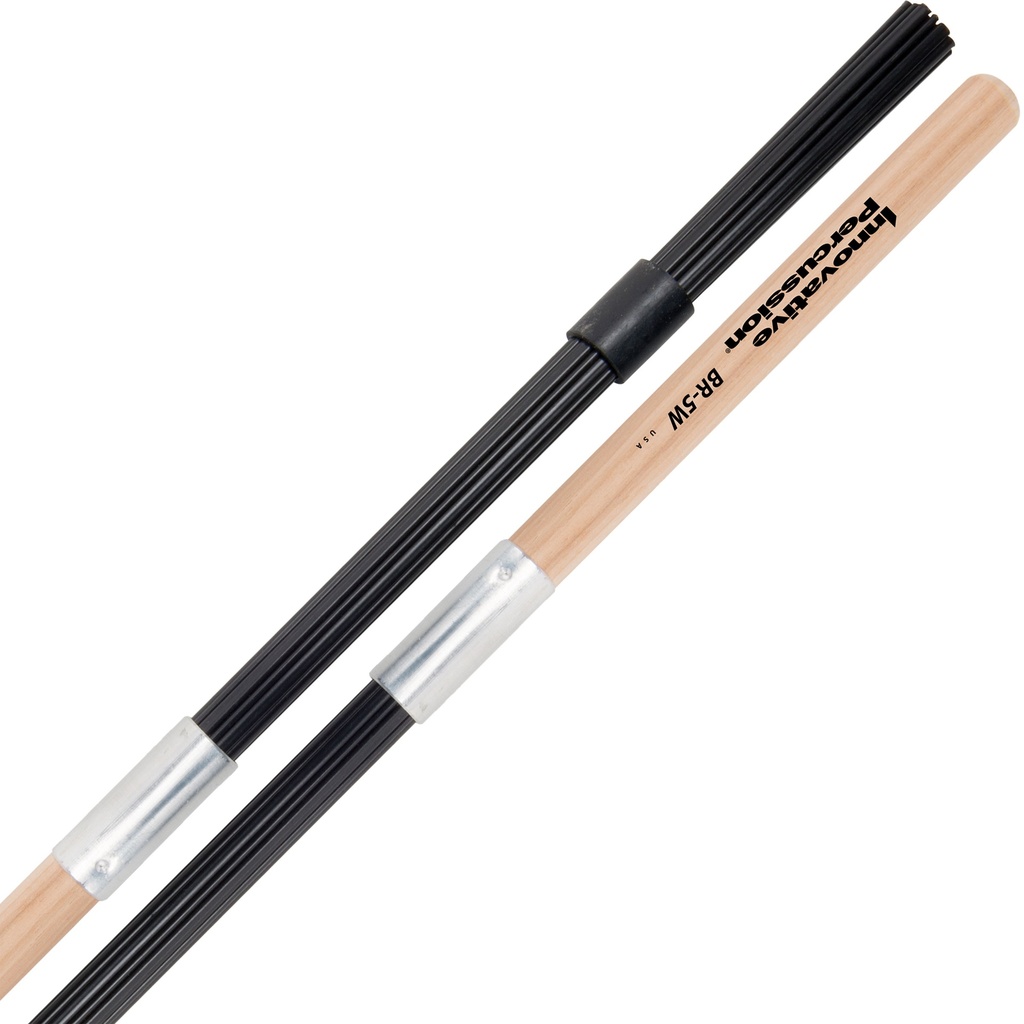 Innovative Percussion BR-5W Nylon Bundle Sticks Wood Handles