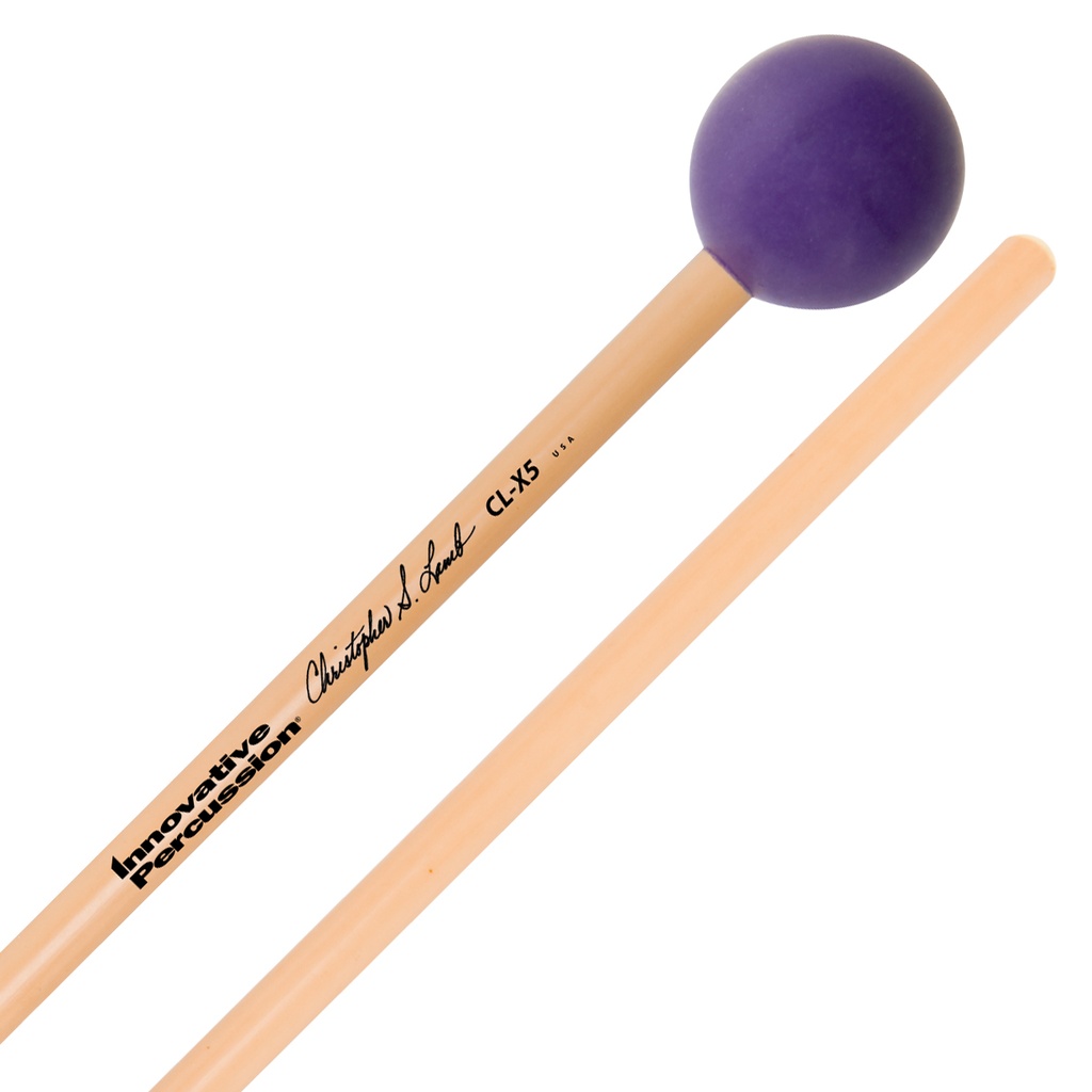 [CL-X5] Innovative Percussion CL-X5 Chris Lamb Orchestral Medium Hard Nylon Xylophone Mallets