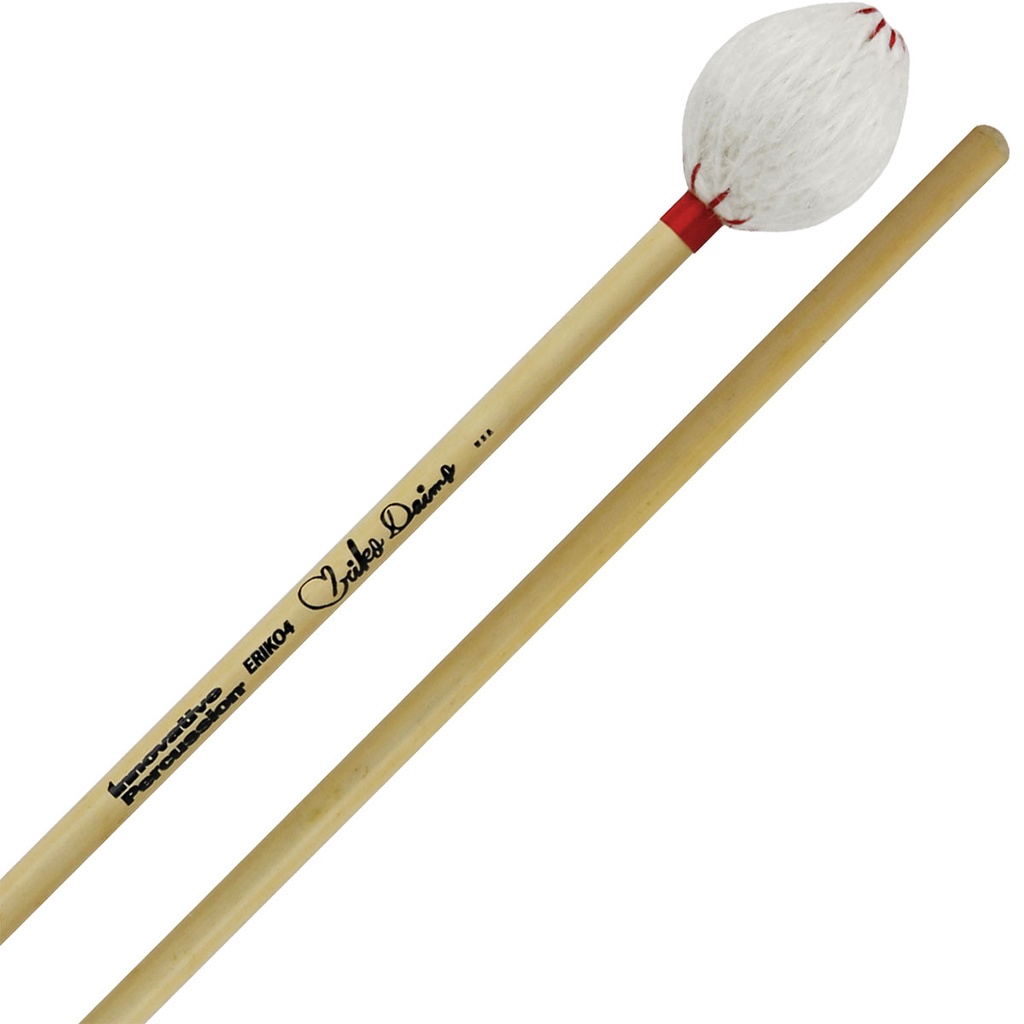[ERIKO4] Innovative Percussion ERIKO4 Eriko Daimo Signature Medium Marimba Mallets w/ Rattan