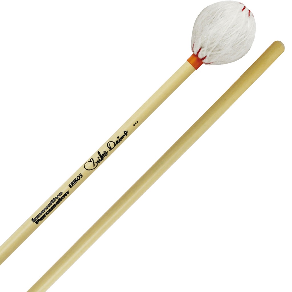 [ERIKO5] Innovative Percussion ERIKO5 Eriko Daimo Signature Medium Hard Marimba Mallets w/ Rattan