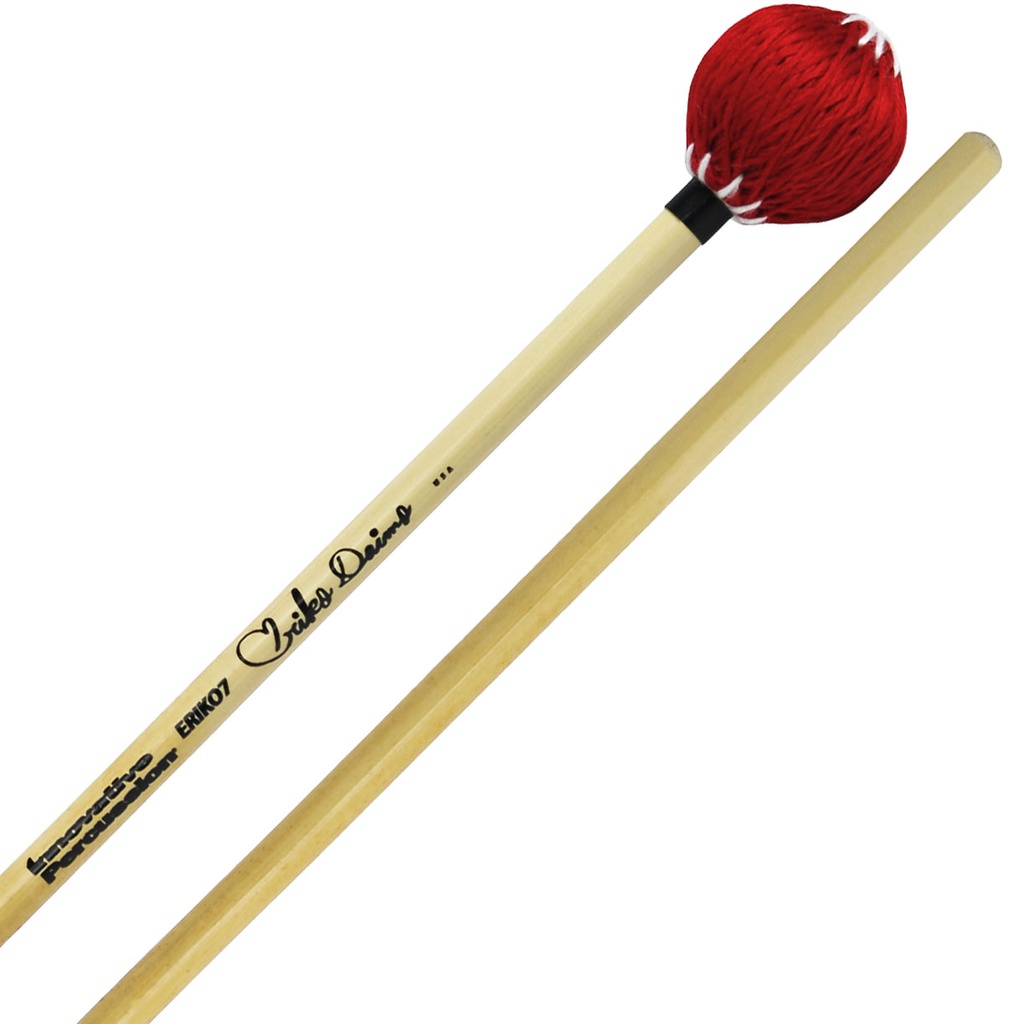 [ERIKO7] Innovative Percussion ERIKO7 Eriko Daimo Signature Medium Hard Marimba Mallets w/ Rattan