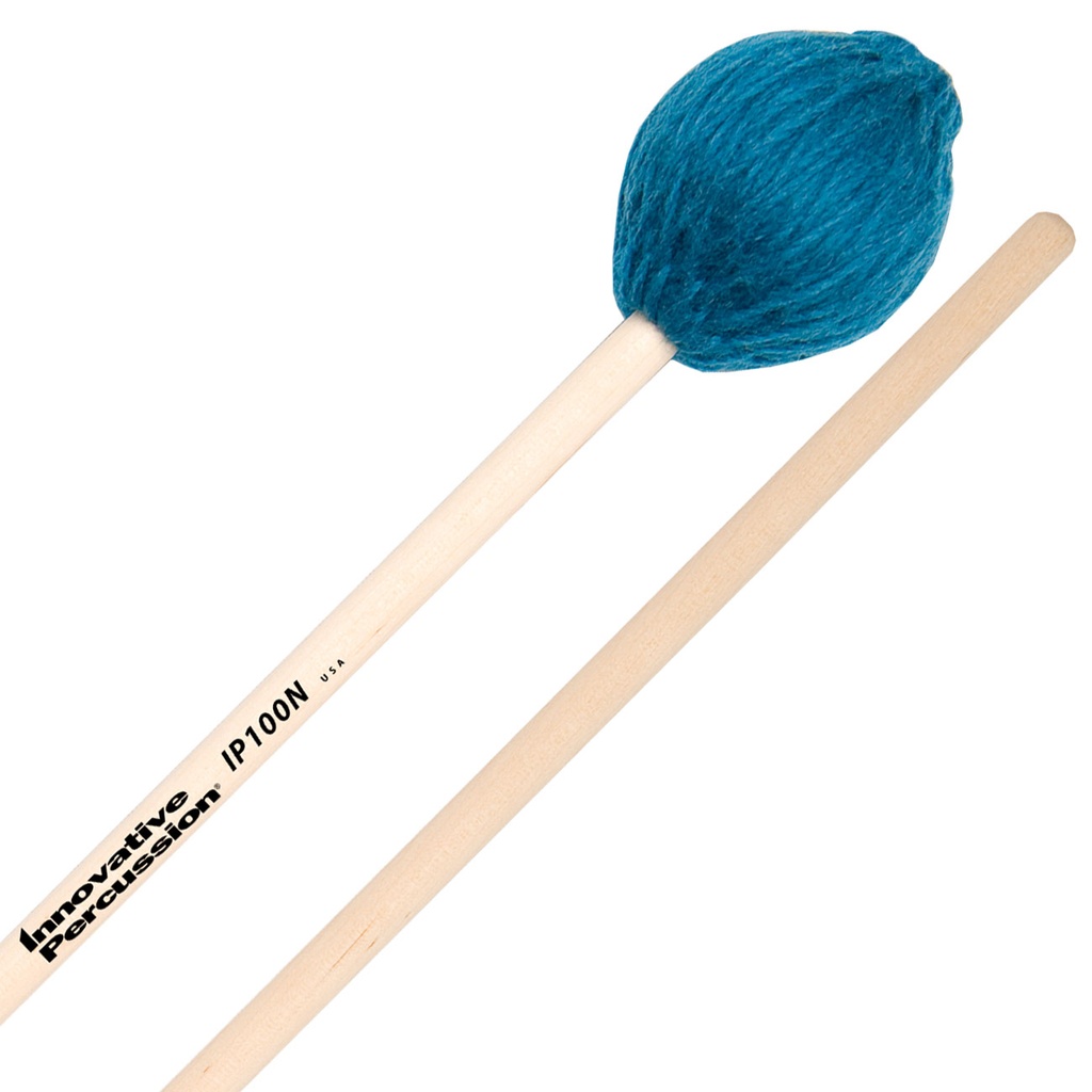 [IP100N] Innovative Percussion IP100N Soloist Soft Marimba Mallets Nat. Birch