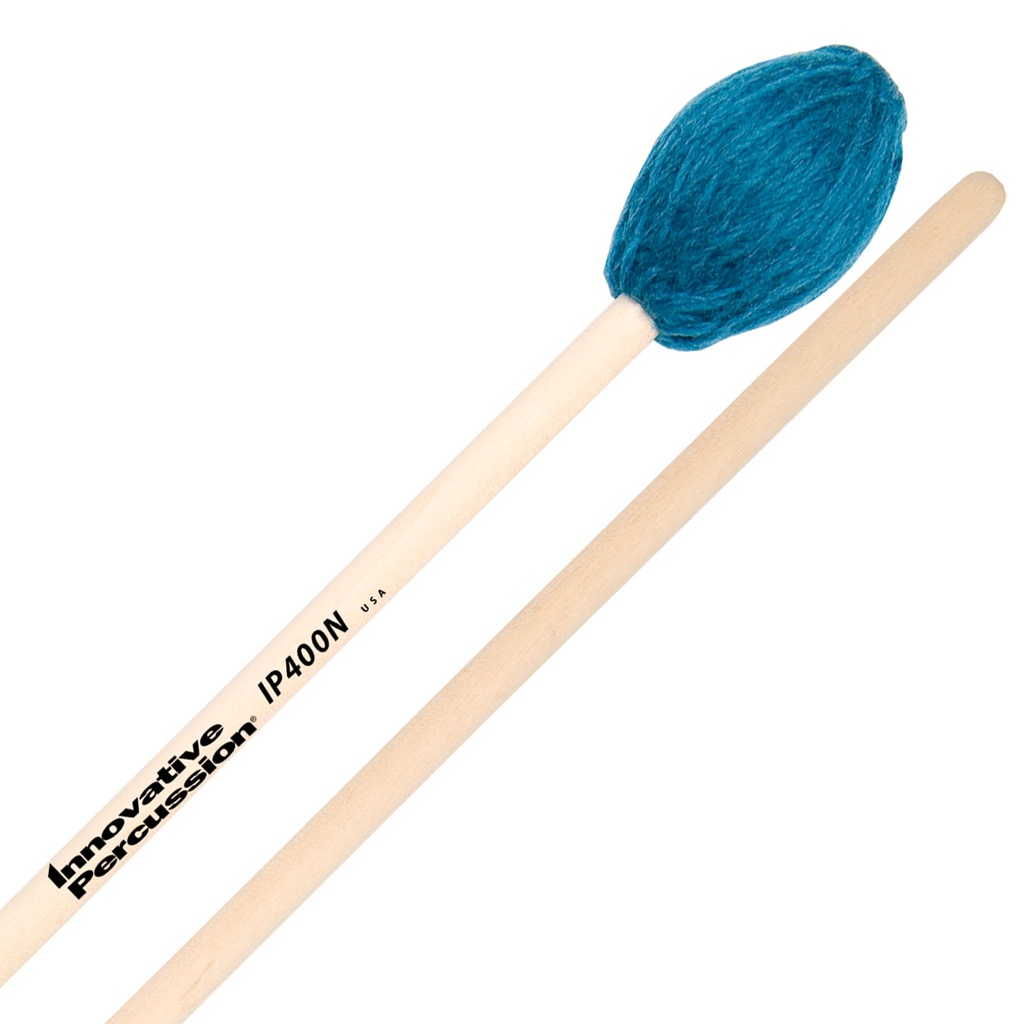 [IP400N] Innovative Percussion IP400N Soloist Hard Marimba Mallets Nat. Birch