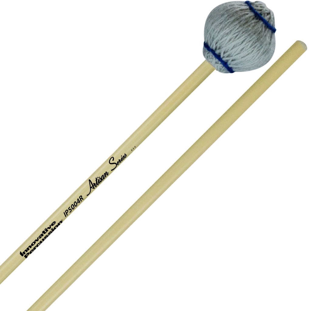 [IP5004R] Innovative Percussion IP5004R Artisan Series Medium Hard Marimba Mallets w/ Rattan