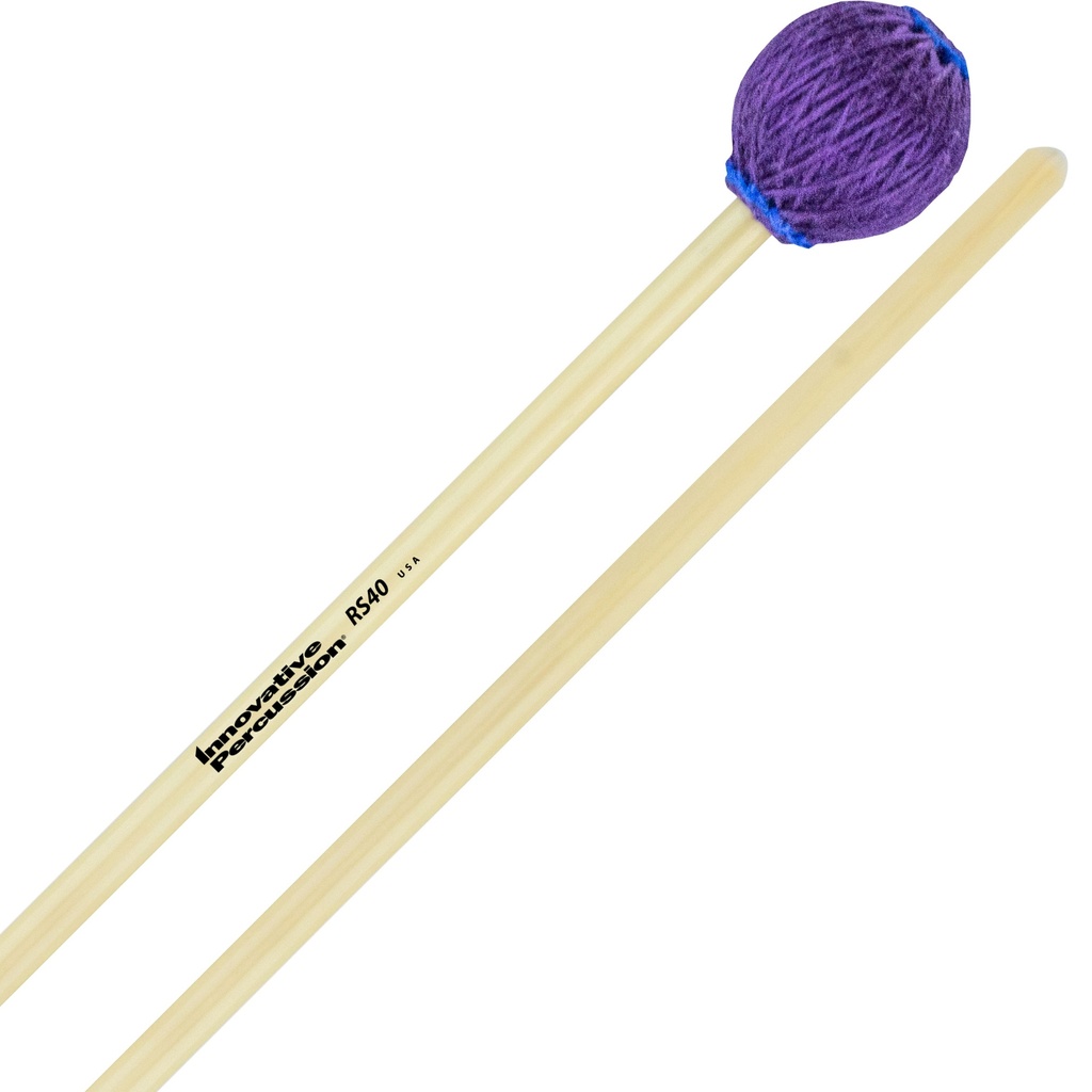 [RS40] Innovative Percussion RS40 Rattan Series Hard Vibraphone/Marimba Mallets