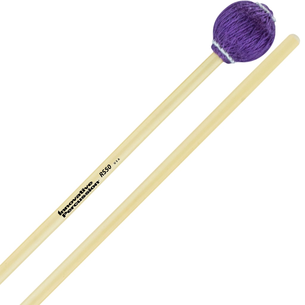 [RS50] Innovative Percussion RS50 Rattan Series Very Hard Vibraphone/Marimba Mallets