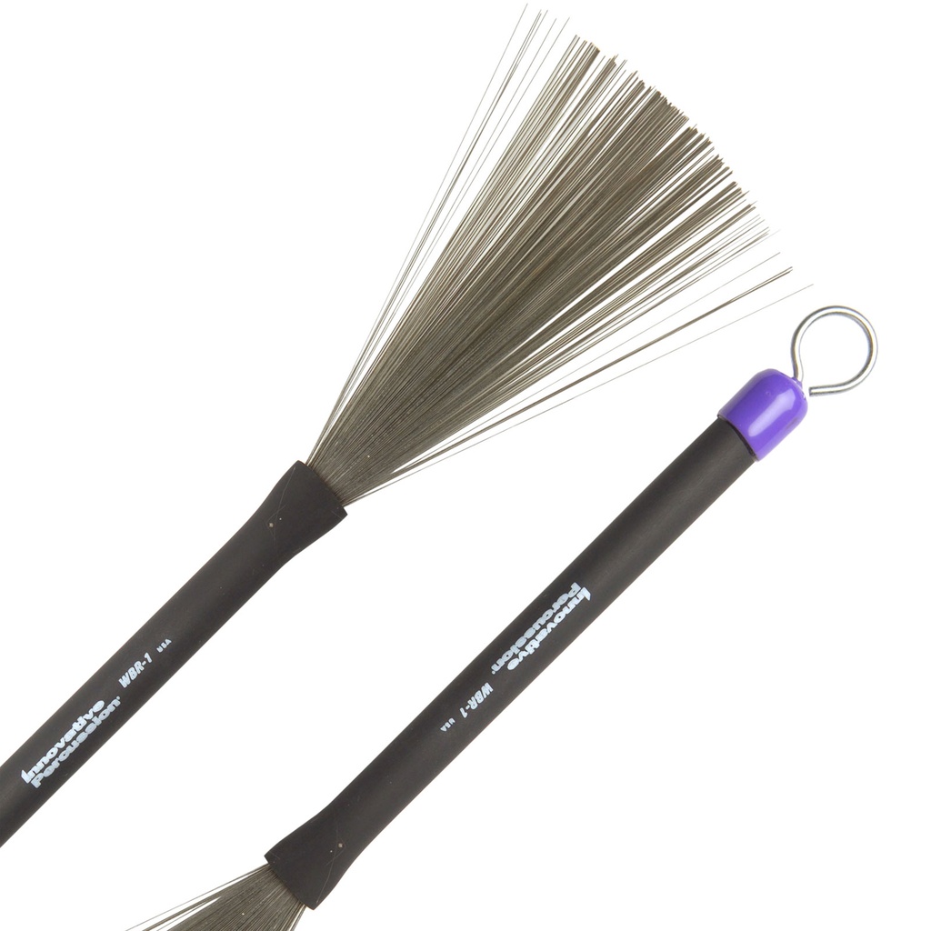 [WBR-1] Innovative Percussion WBR-1 Retractable Medium Wire Brushes