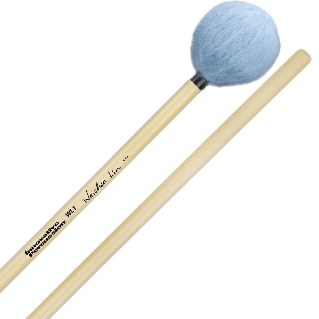 [WL1] Innovative Percussion WL1 Wei-Chen Lin Bass Marimba Mallets w/ Rattan