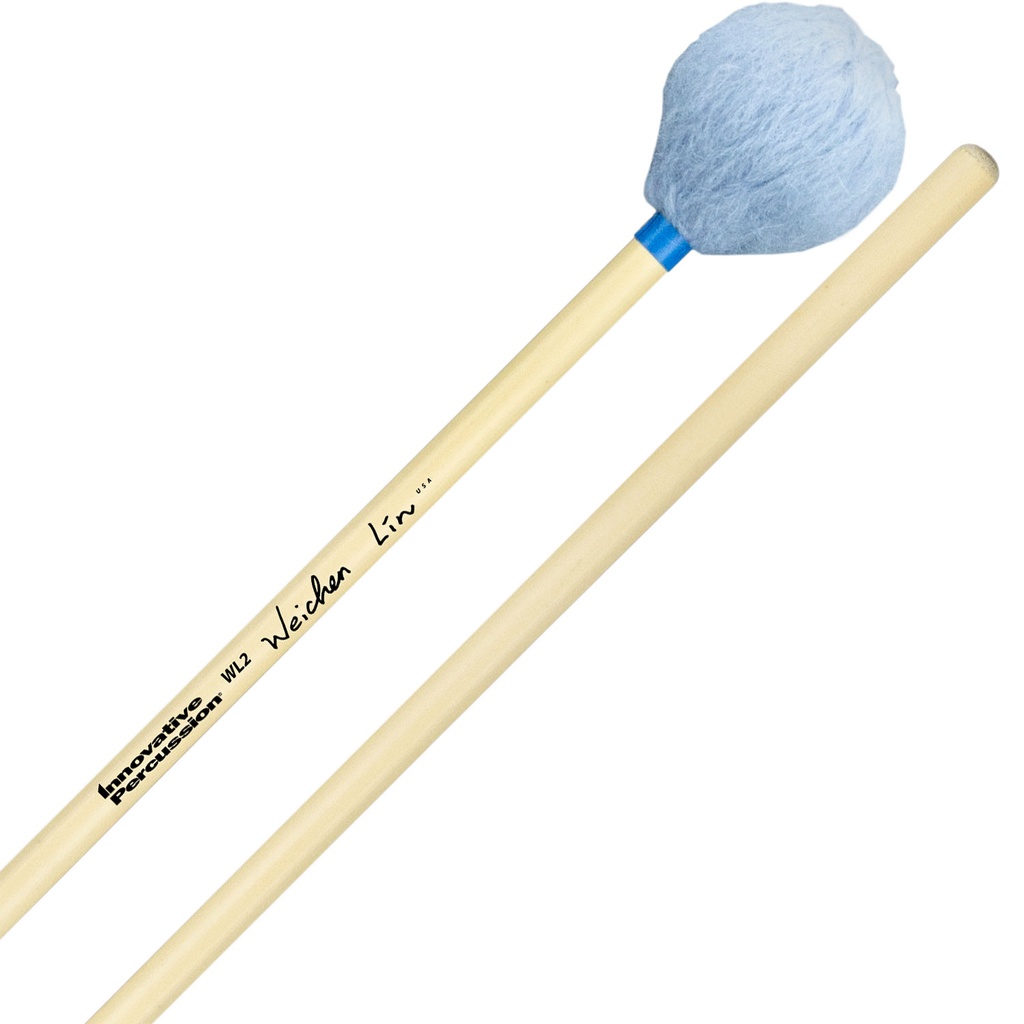 [WL2] Innovative Percussion WL2 Wei-Chen Lin Soft Marimba Mallets w/ Rattan